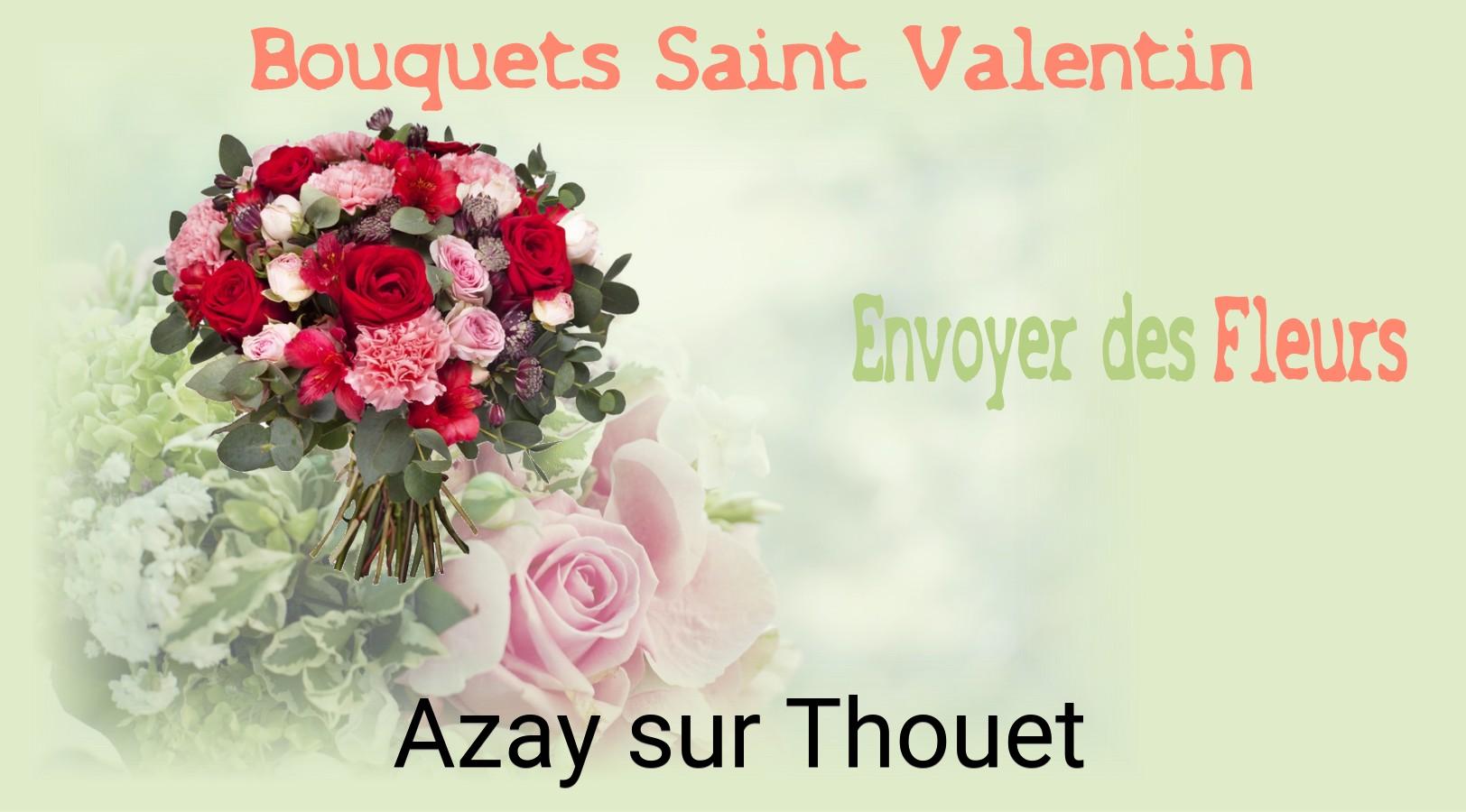 Roses de Saint-Valentin livrées à Azay-sur-Thouet